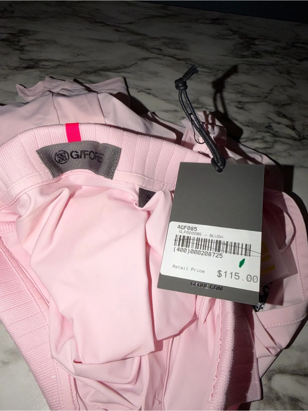 G/FORE pink golf polo - Picture 6 of 7